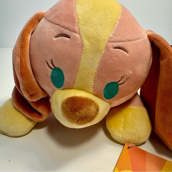 NWT. Disney Parks Lady and The Tramp Plush Dog Weighted Soft 14” Stuffed Animal. - Picture 2 of 11